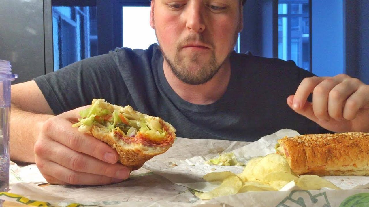 SUBWAY MUKBANG
