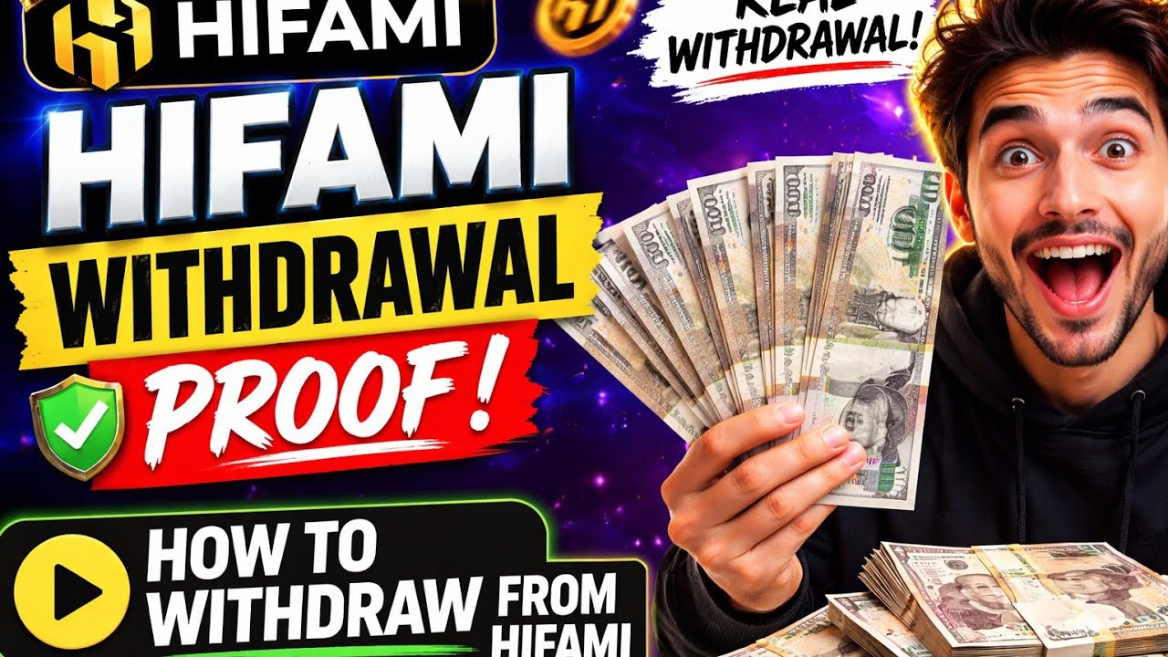 How to withdraw from Hifami @Techskillnetworks #hifami #withdraw #real #proof 