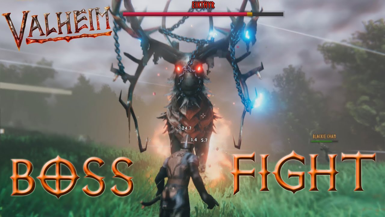How to kill the first Boss in Valheim.