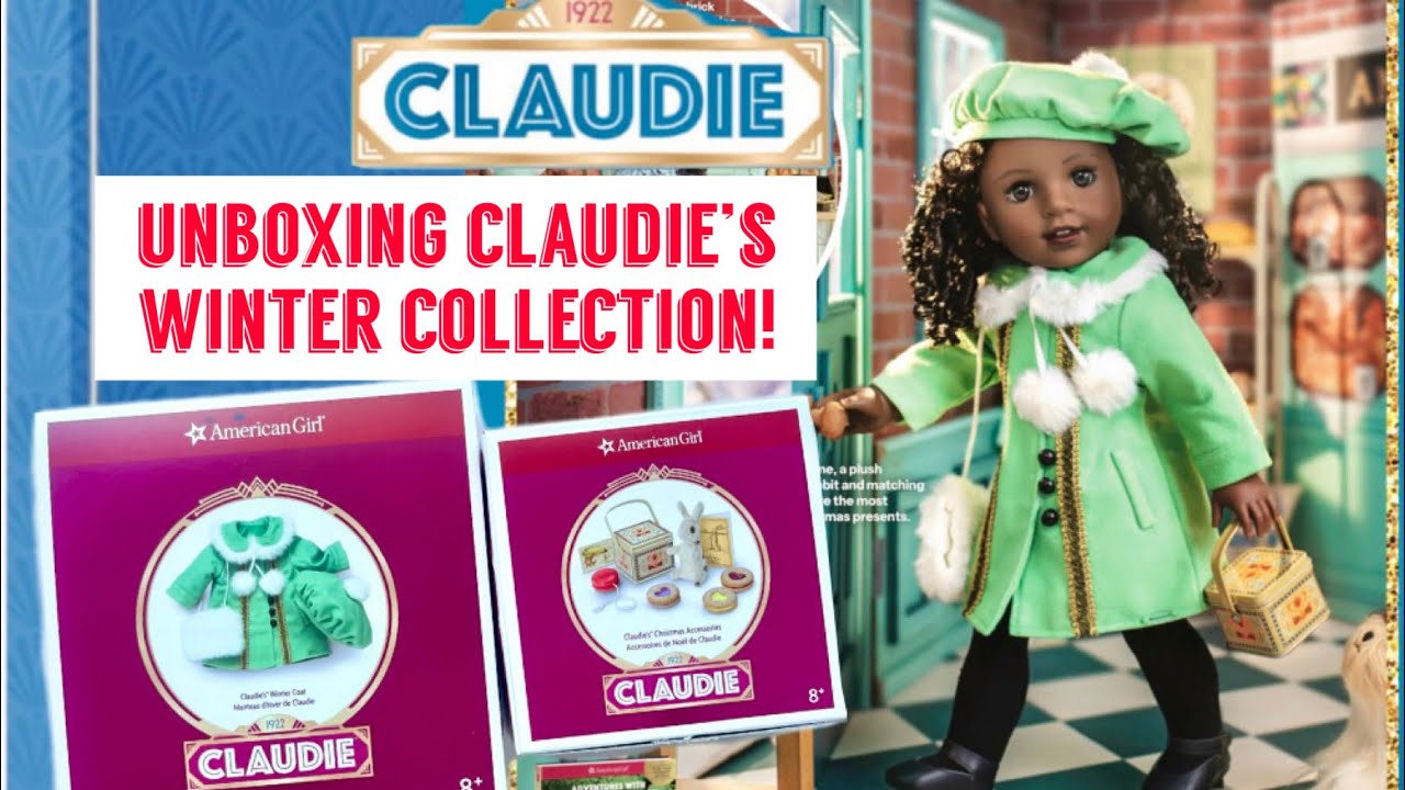 Unboxing Opening Review: AG American Girl Claudie’s Winter Collection - Coat, Christmas Accessories