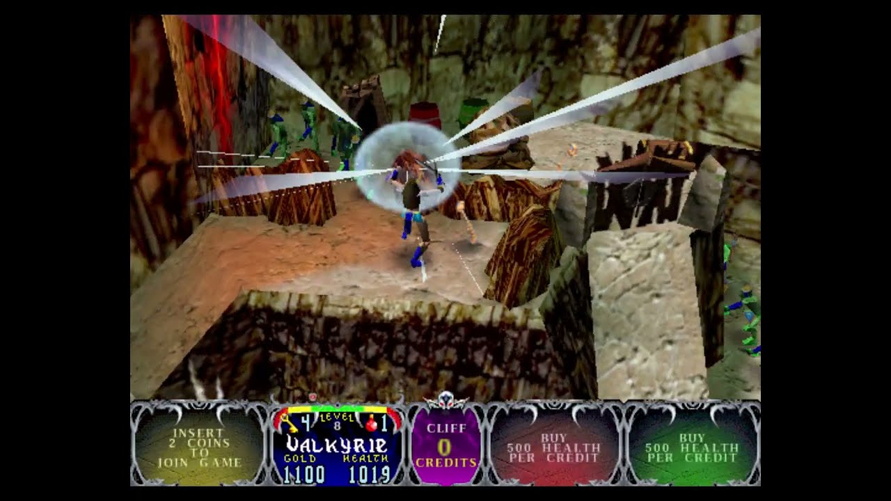 [Arcade]Gauntlet Legends Valkyrie Mountain Kingdom