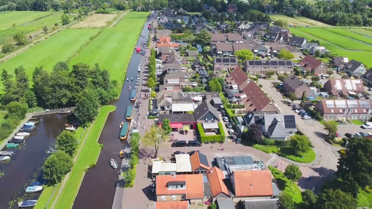 Giethoorn drone view 4K | dji MINI 2 | Beautiful Netherlands