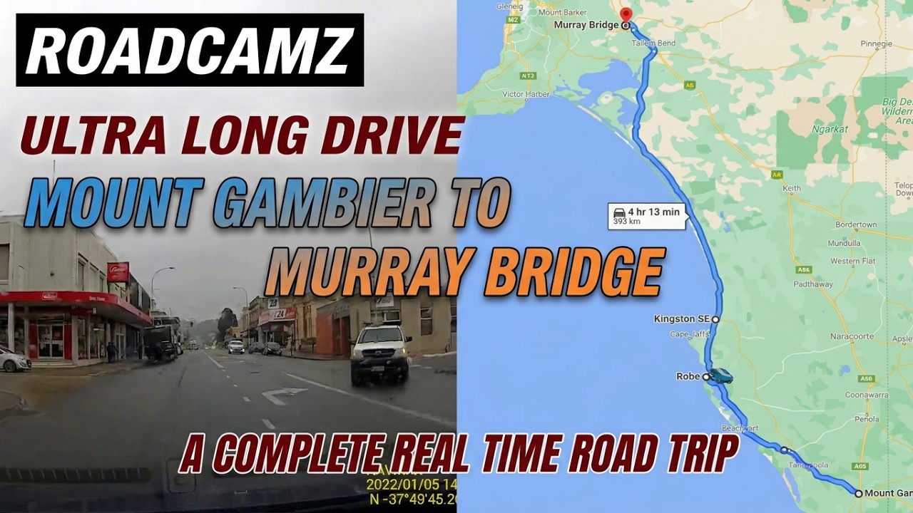 🇦🇺 Ultra Long Drive | Mount Gambier to Murray Bridge 🇦🇺