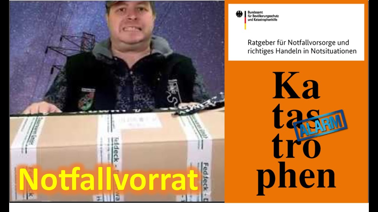 Blackout - Stromausfall - Was esse ich? 20 Tages Notfallvorrat - Krisenvorsorge Preppervorrat. EPA,