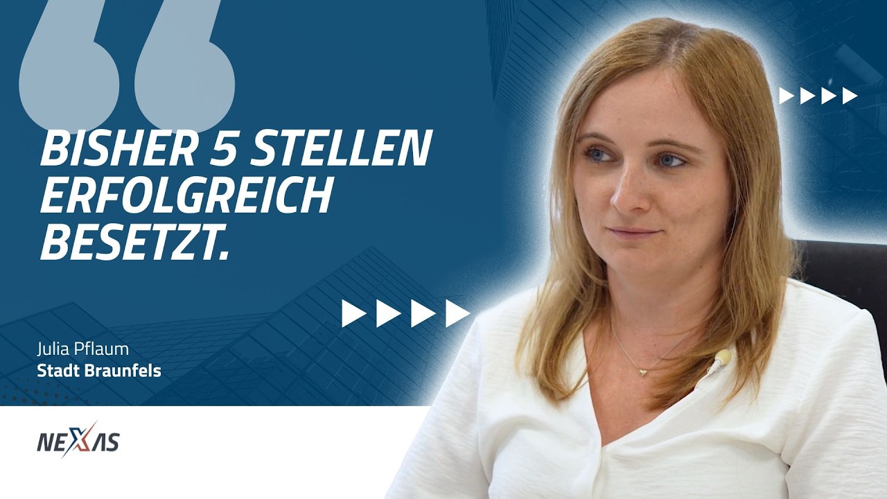 Stadt Braunfels: 5 Stellen besetzt - Social Recruiting | NEXAS Media Erfahrung