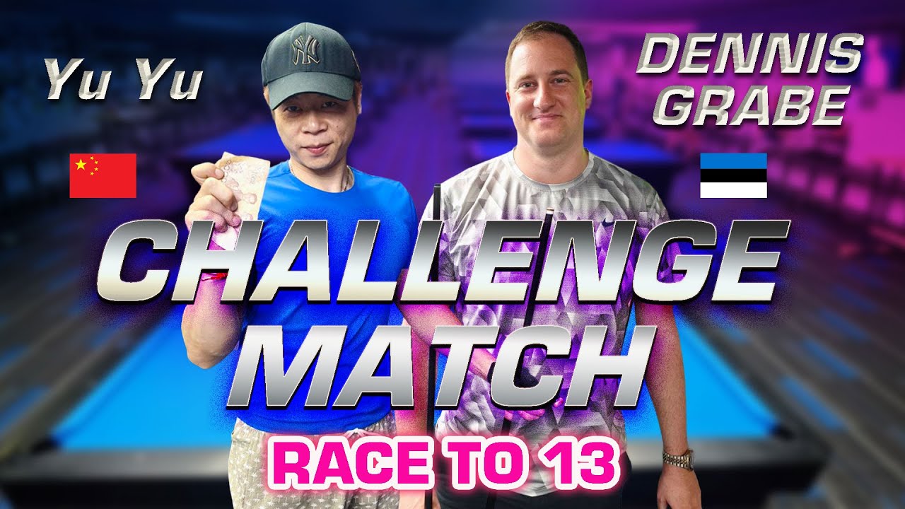 DENNIS GRABE vs YU YU - 8 BALL CHALLENGE MATCH