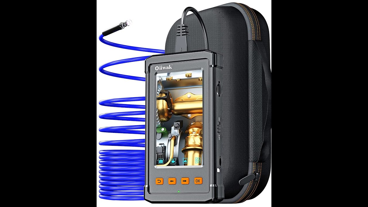 Oiiwak Industrial Endoscope 5.5mm Borescope Camera Review
