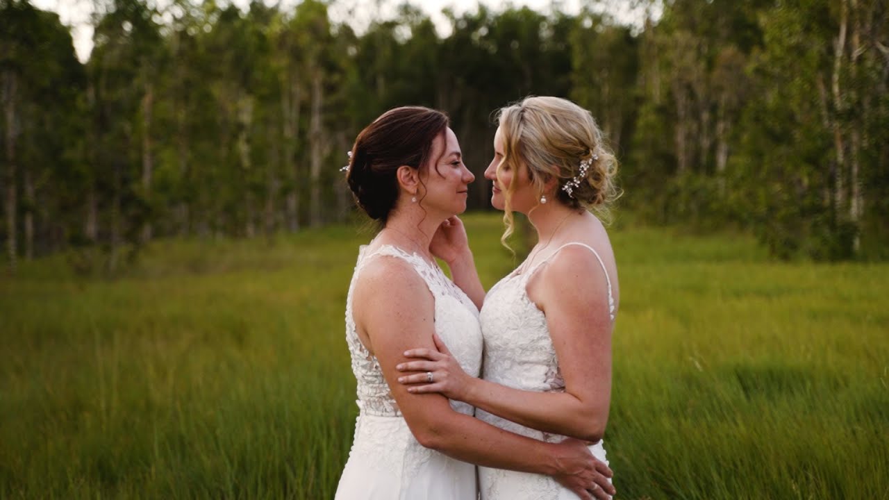 Gorgeous Best Mates & Brides | Darwin Wedding Videography | North Australia Weddings