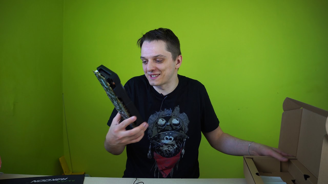 Новая майнинговая RX 570 8gb за 11к