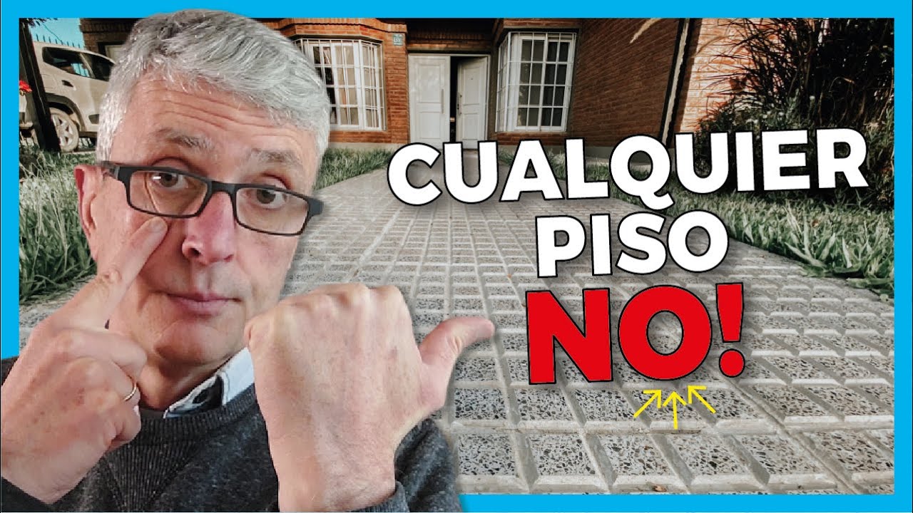 👌 Los 7 Mejores PISOS para Exterior [Veredas, Patios, Terrazas]