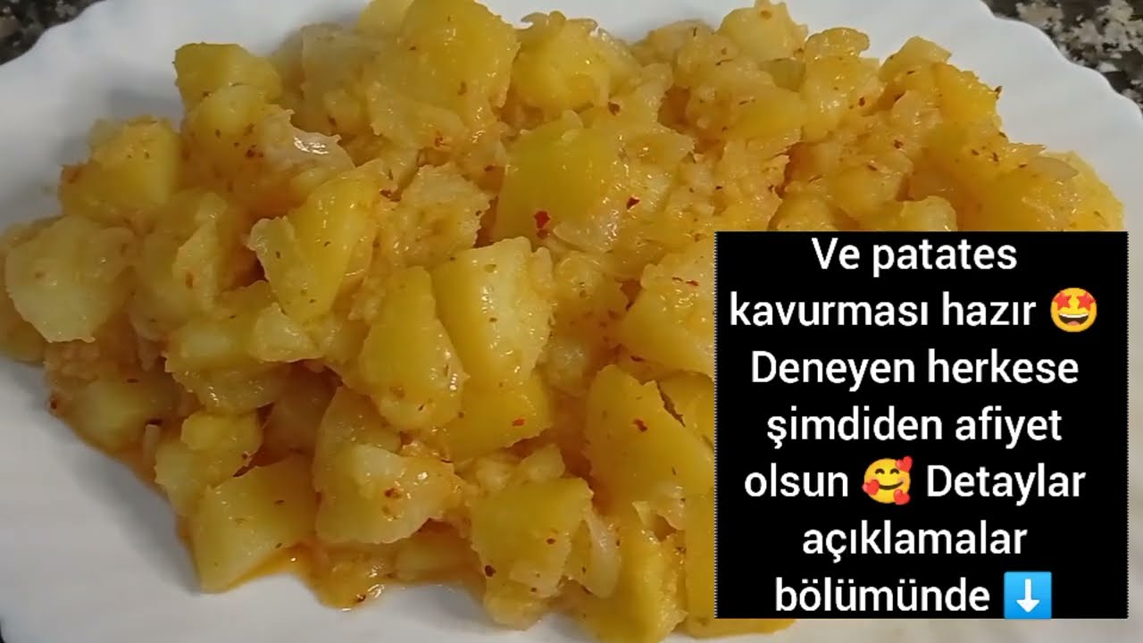 Patates Kavurması 🥔💯❗