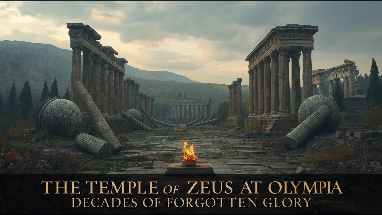 The Temple of Zeus at Olympia: Decades of Forgotten Glory