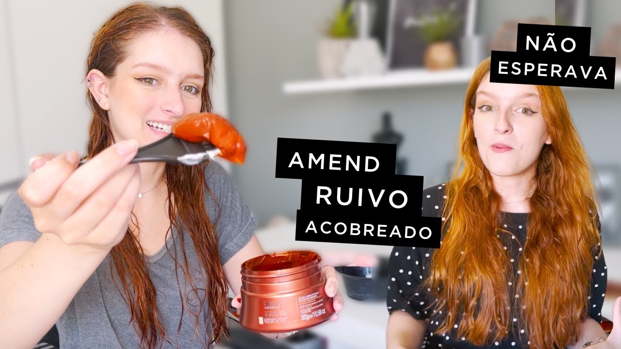 AMEND ruivo acobreado | Tonalizante e matizador