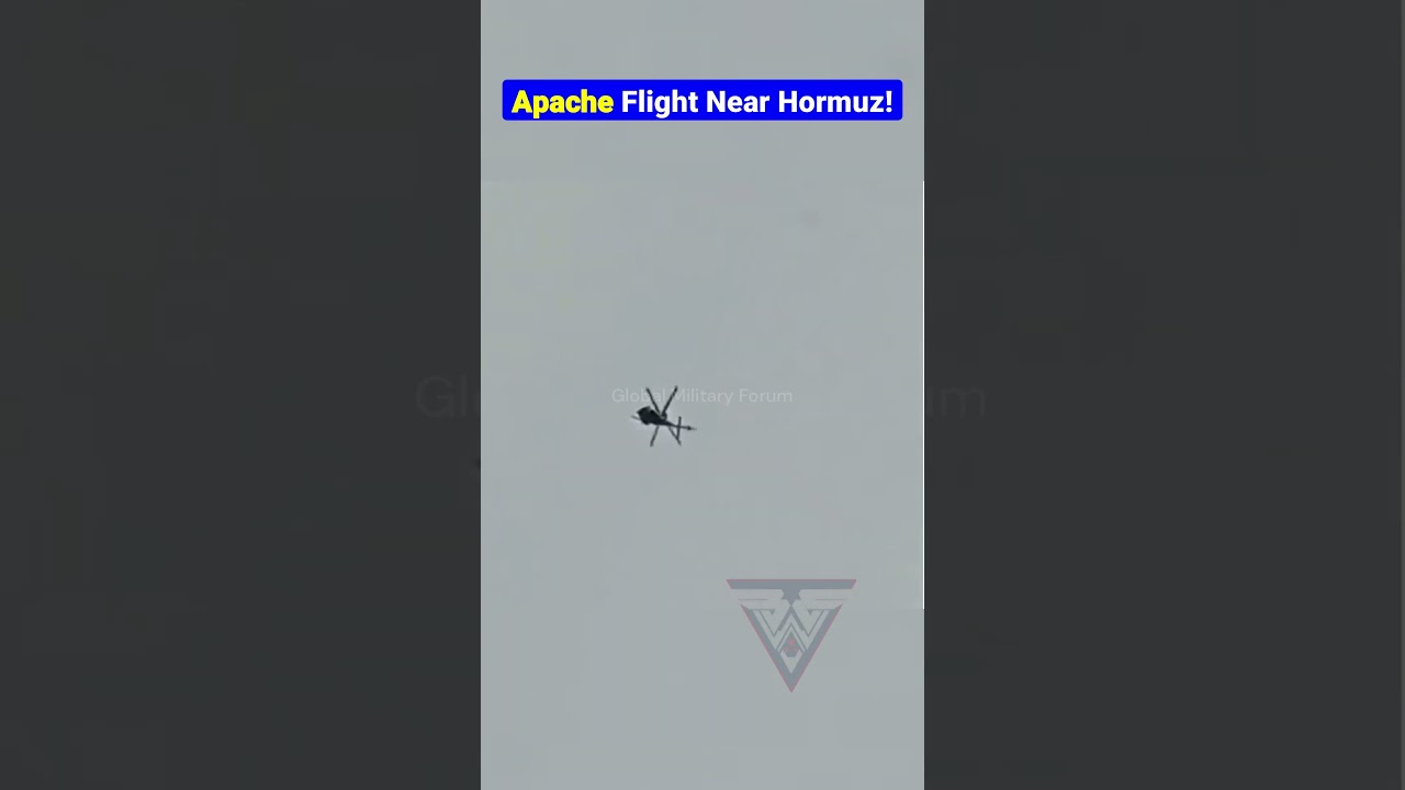 US Apache Helicopter Flight