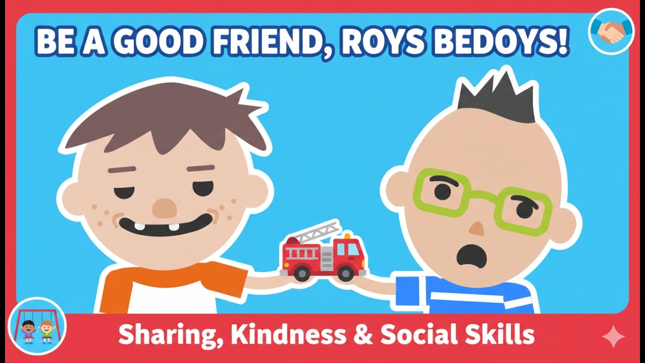 BE A GOOD FRIEND, ROYS BEDOYS! 🤝 14 Mins of Sharing, Kindness & Social Skills (Compilation)