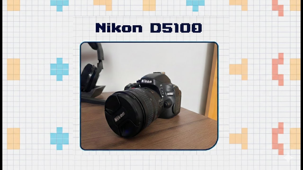Nikon D5100 (Apenas 2.500 cliques) + Nikon AF-S DX NIKKOR 18-70mm f/3.5-4.5 G ED