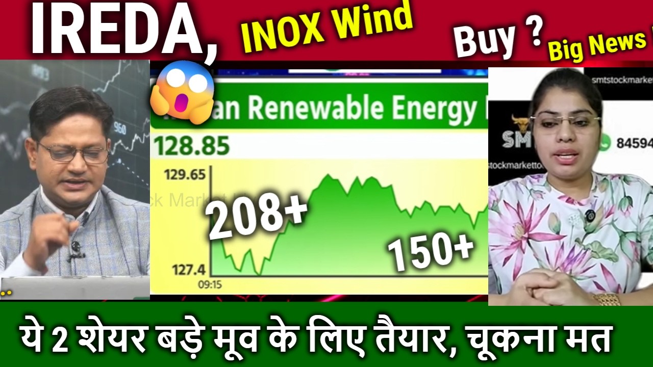 IREDA,INOX Wind share latest news/Buy or not ? inox wnd,Suzlon Enegy Future analysis,Target 2026