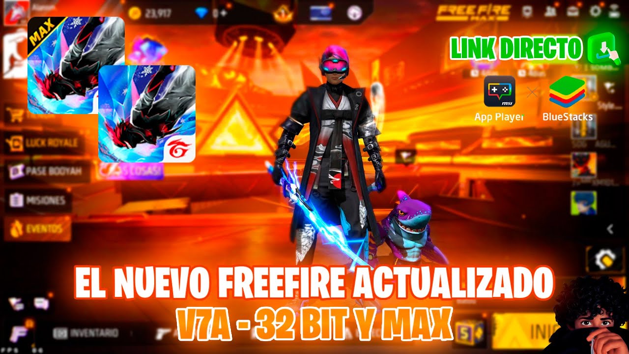 🚨СКАЧАЙТЕ НОВУЮ FREE FIRE V7A - 32 БИТ - X86 И MAX! ОБНОВЛЕНО!! ✅ПРЯМАЯ ССЫЛКА
