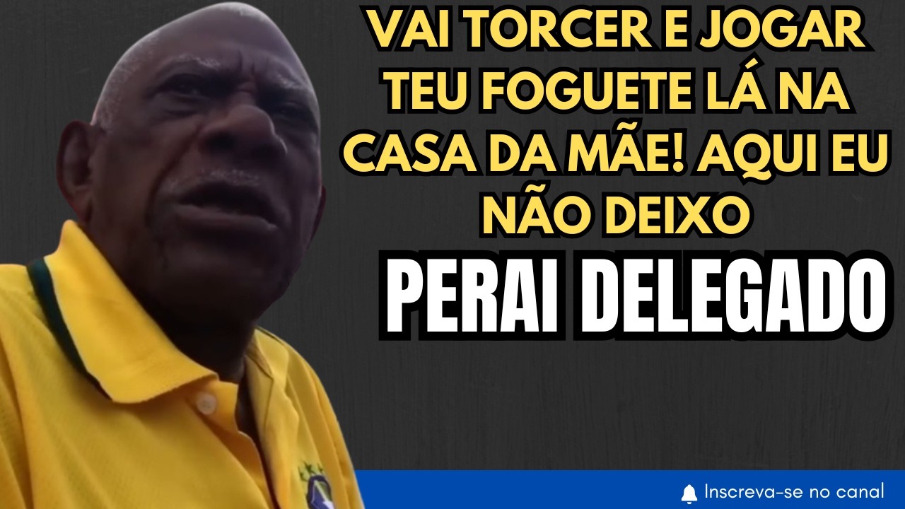 CARCAMANO torceu pra SÍRIA e DELEGADO não gostou 