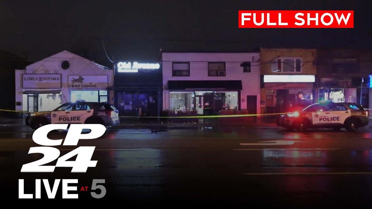 Man charged in shooting at Jewish-owned Toronto restaurant | CP24 Live at Five for April 8, 2026