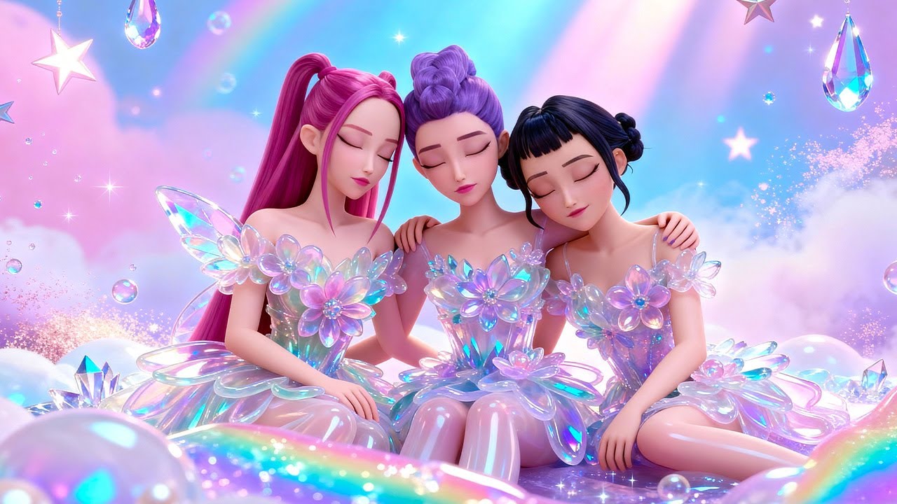 Deep Sleep Music 🌙 Fall Asleep Instantly 💕 Beat Insomnia Fast with Rumi, Mira & Zoey 💤