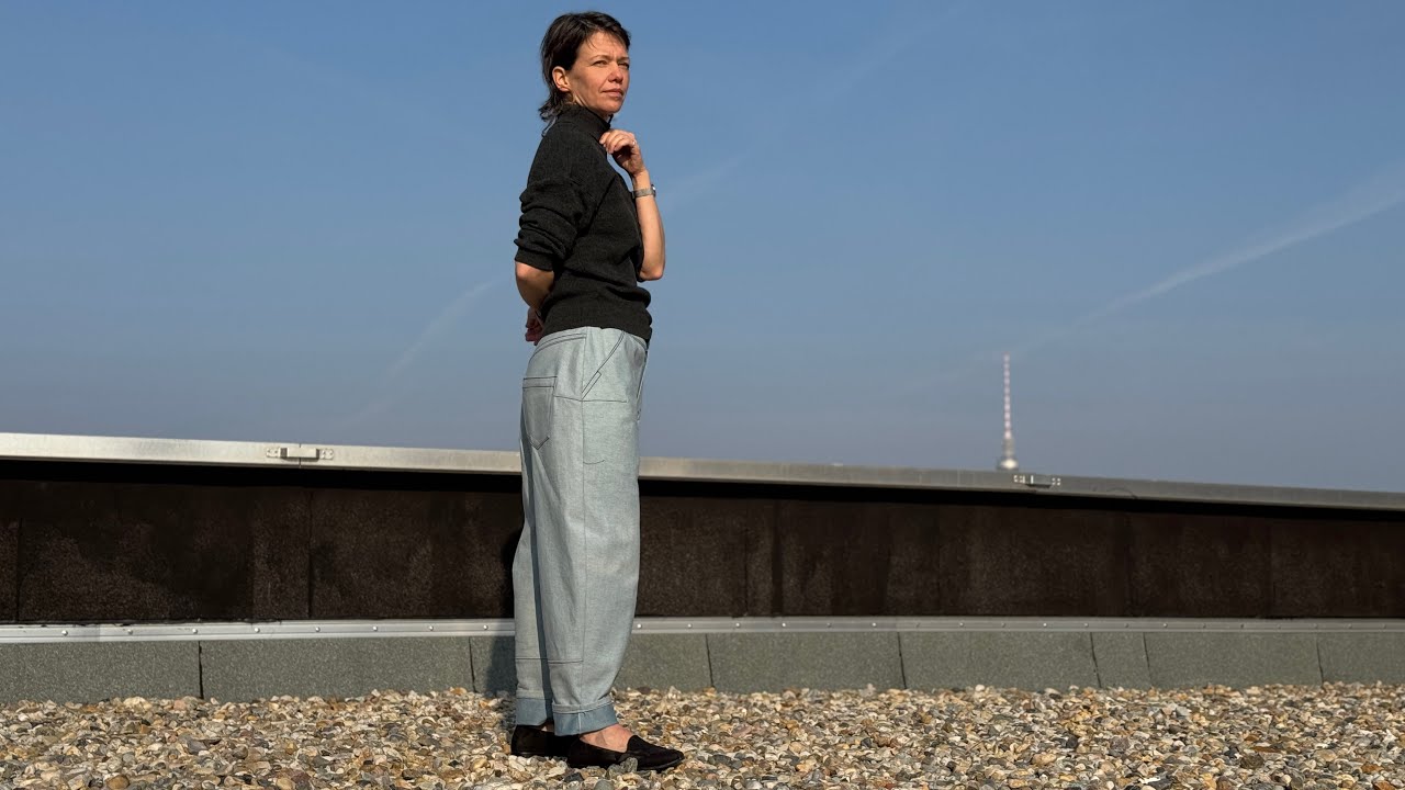 Making of VERTEX trousers from TAUKO Magazine issue No.1