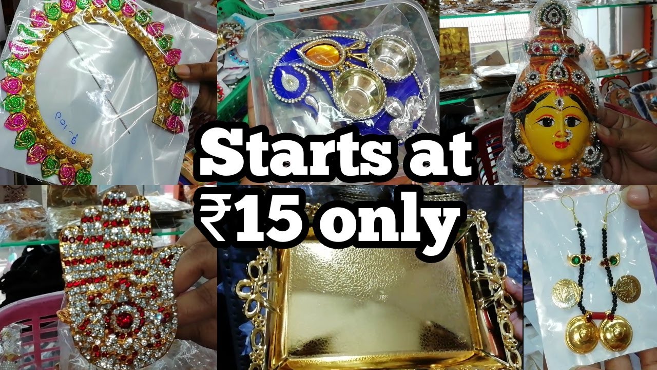 Varlakshmi Vratam Pooja Samagri at cheapest prices || Pooja Shopping at Malleswaram