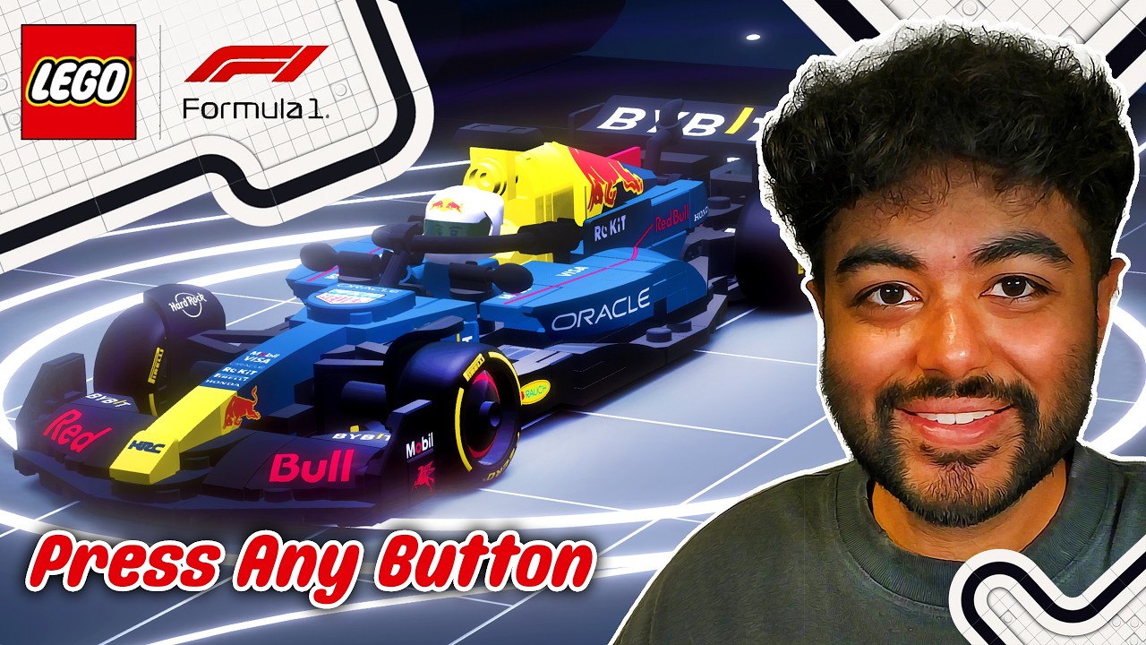 Playing LEGO F1: The Video Game...