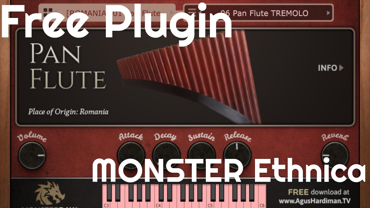 Free Plugin -  MONSTER  Ethnica 2 by Agus Hardiman  (No Talking)