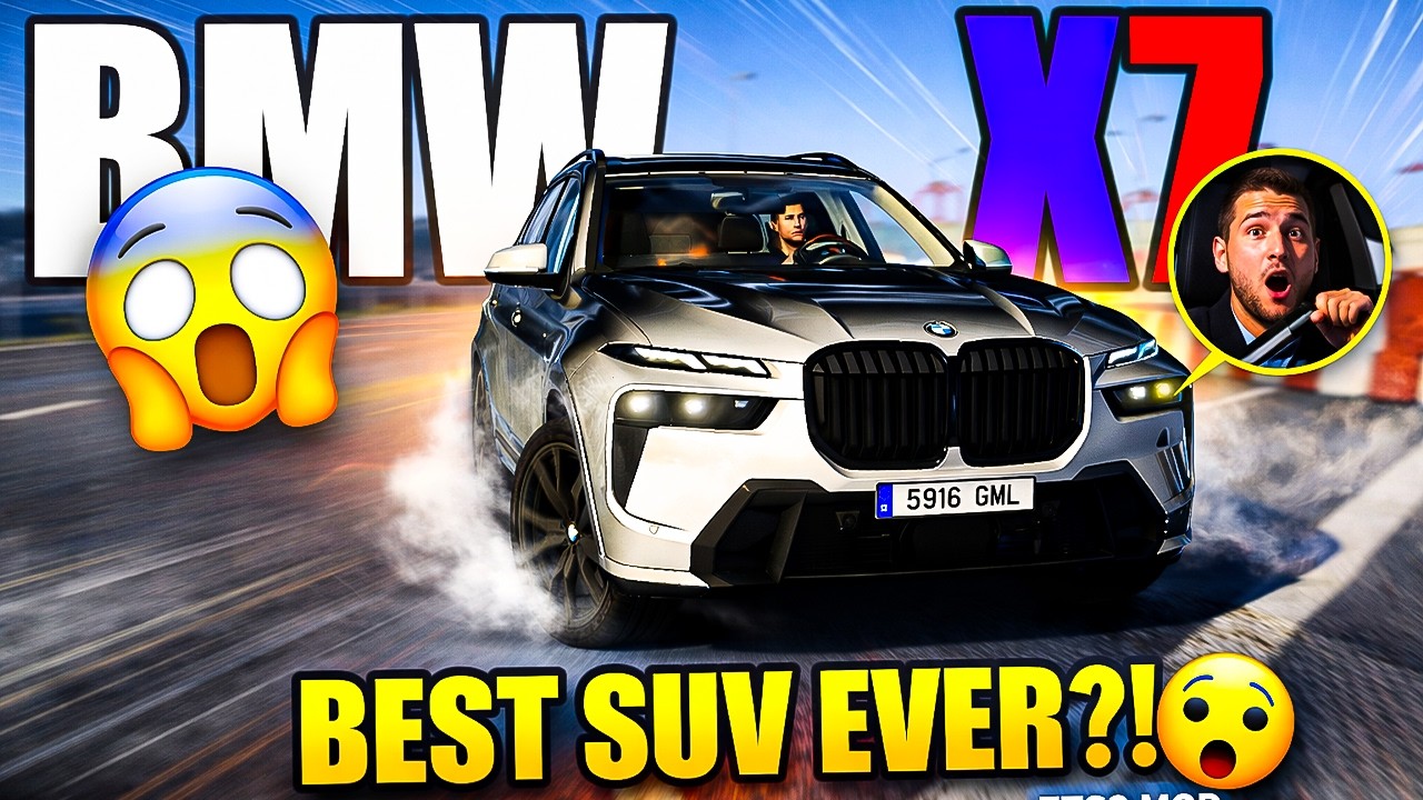 Video 🚨🚨🚨 reba uburyo BMW_X_7   yihuta muri Euro truck simulator2