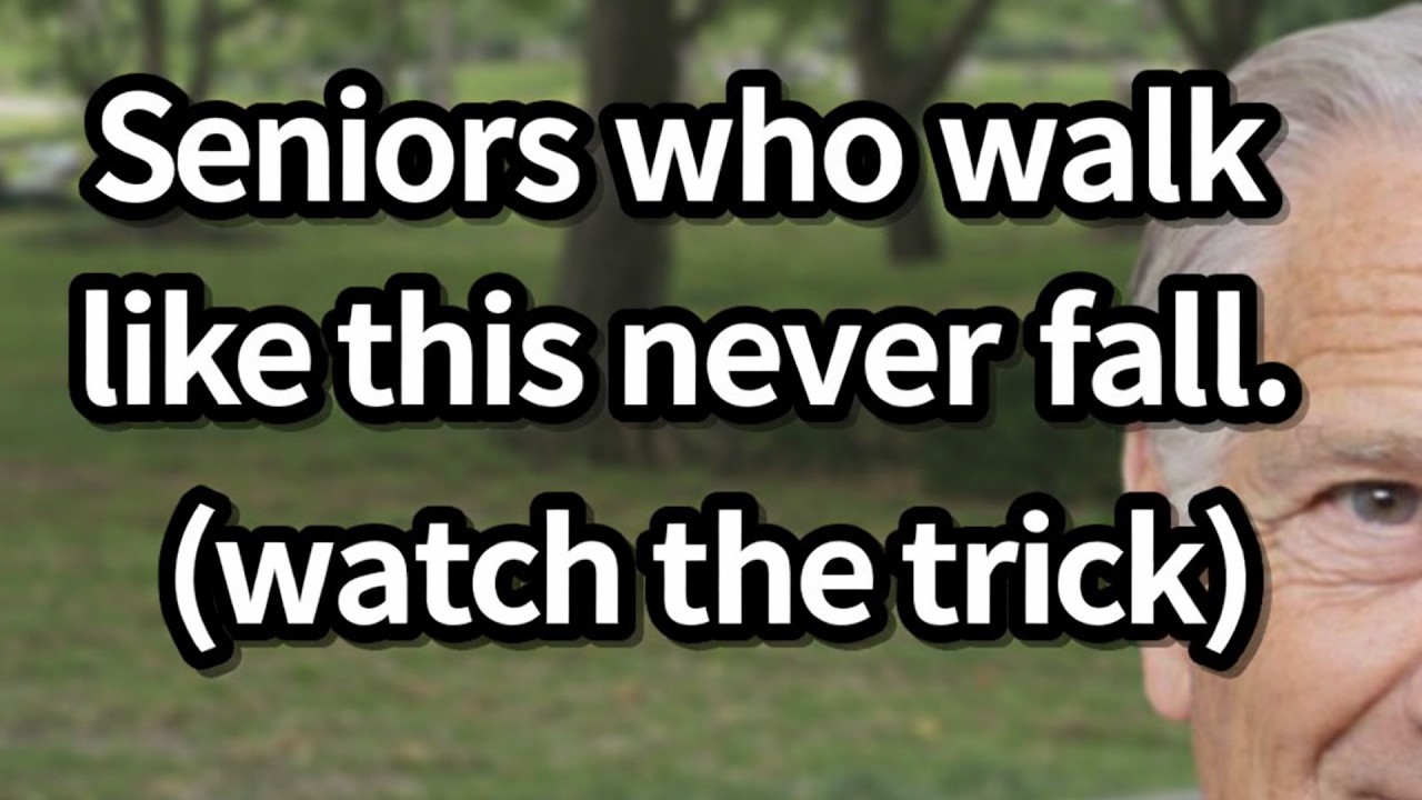 Seniors Who Walk Like This Never Fall! - 5 Walking Tricks to Improve Balance and Prevent Falls