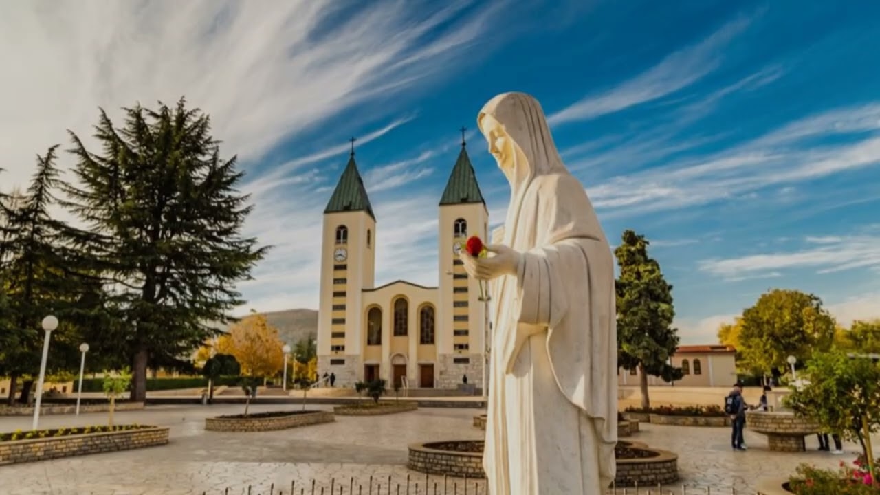 OUR LADY OF MEDUGORJE STATUE RESTORATION