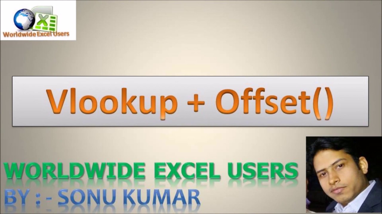 Vlookup With Offset | Automatic Range In Vlookup