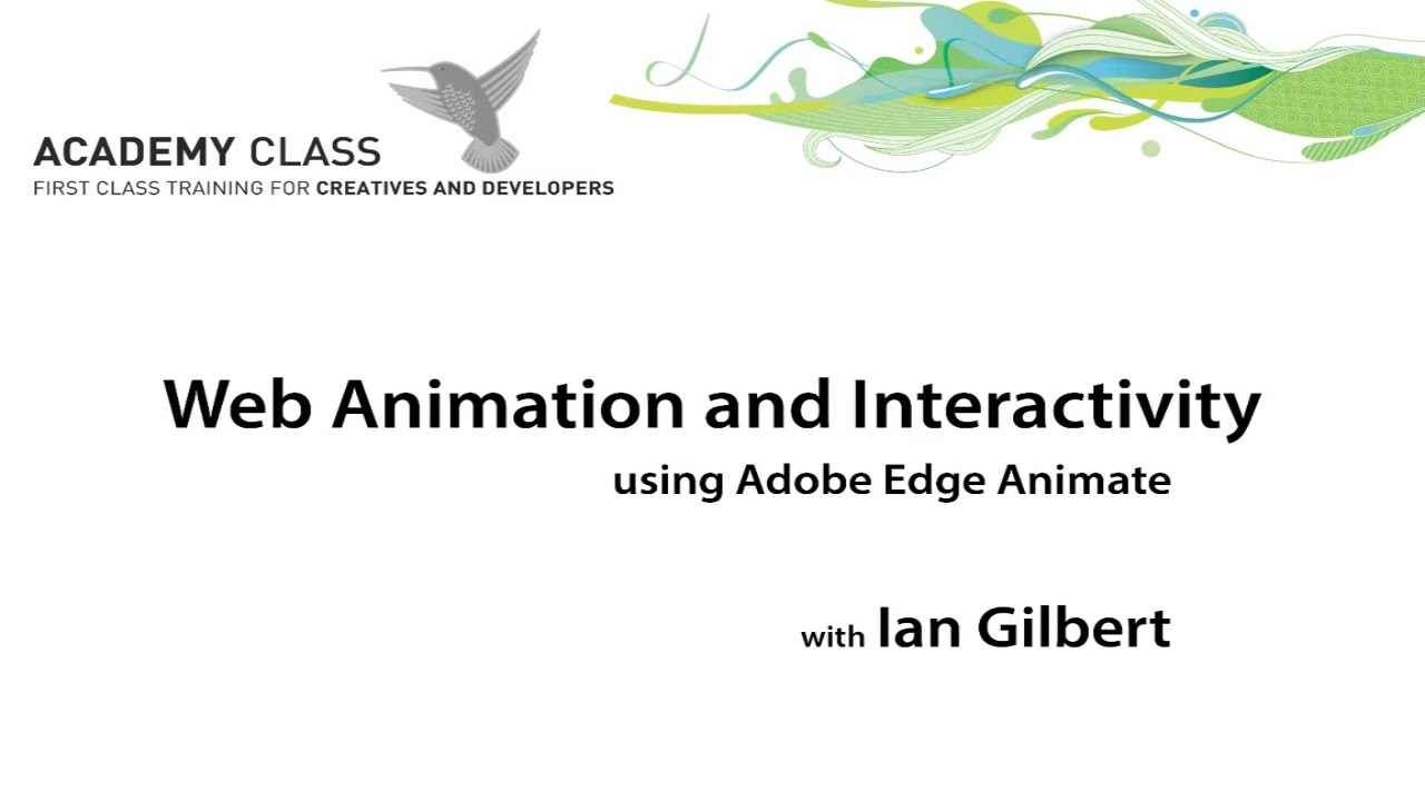 Web Animation and Interactivity with Adobe Edge Animate - Designers Fiesta 2012