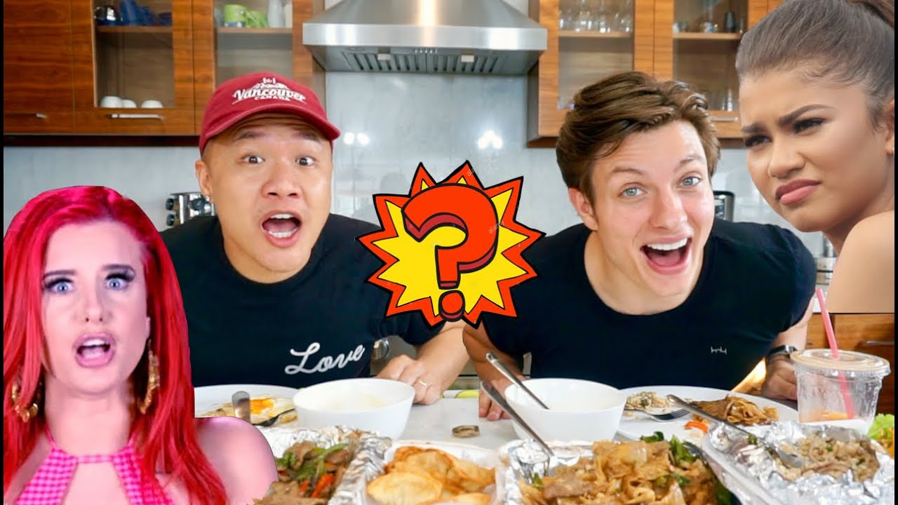 MUK BANG with Matt Rife - Getting Curved By Zendaya, WildNout, & Awkward Fan Stories  - THAI FOOD