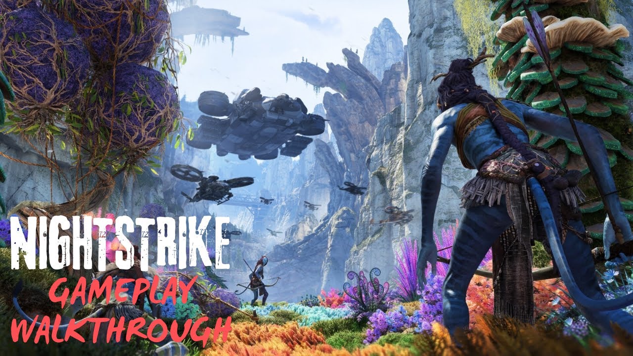 Night Strike Gameplay Walkthrough | Avatar Frontiers Of Pandora | Secrets of The Spires