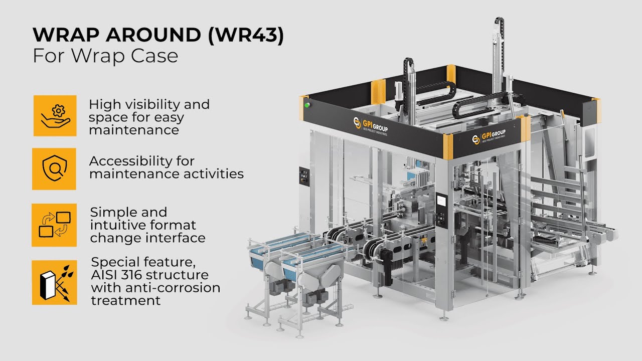 WRAP-AROUND CASE PACKER - WR43