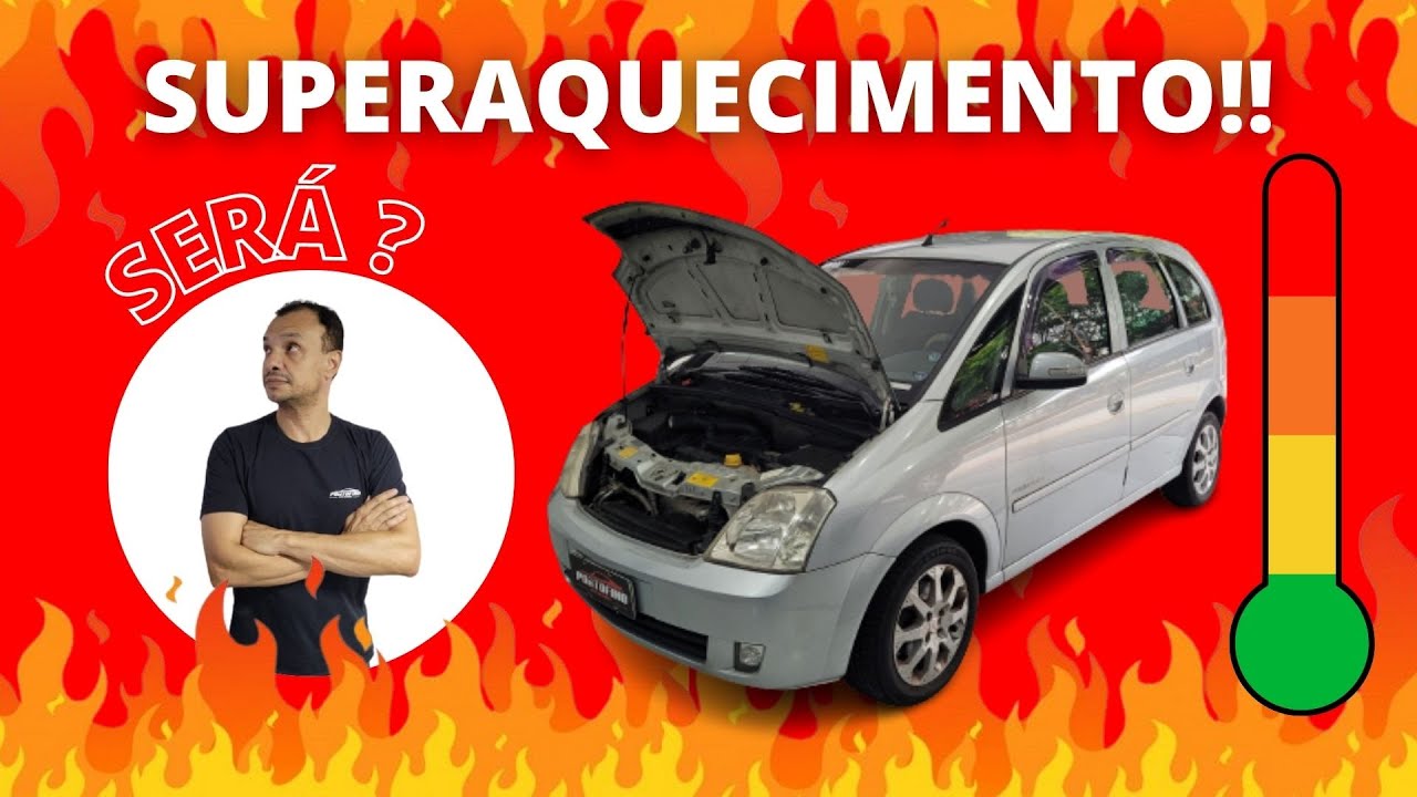 Painel marcando superaquecimento - Chevrolet Meriva 1.8 Flex 2010