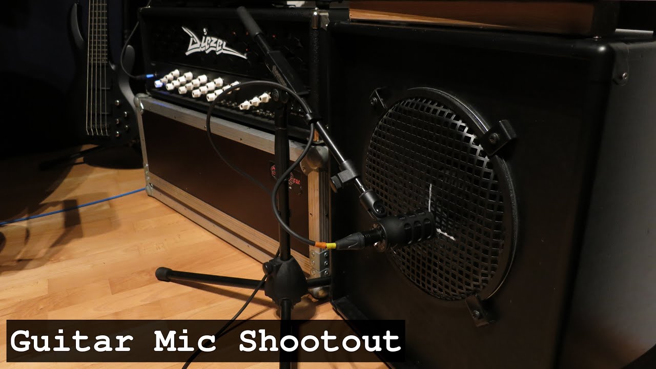 Guitar Microphone Shootout: Sennheiser e906 vs Shure SM57 vs Beyerdynamic TG i51 vs Heil PR20
