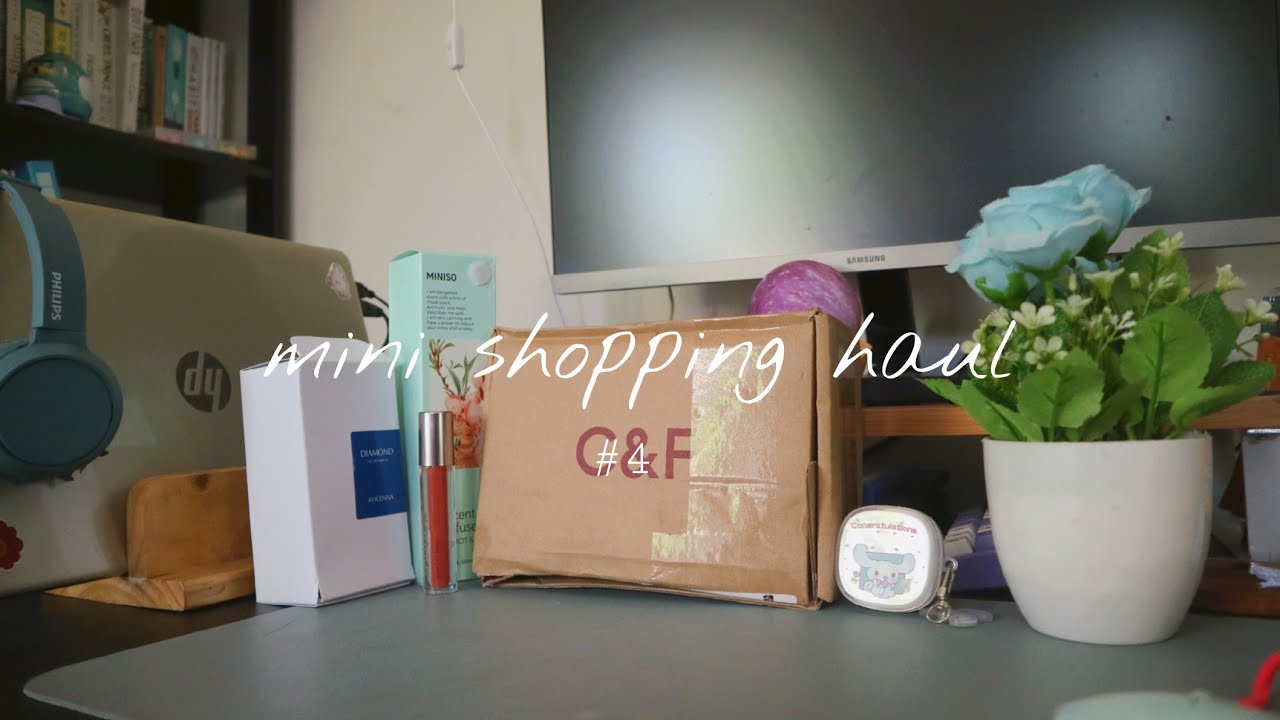 cozy introvert diaries | unboxing day, small haul, and gift wrapping session