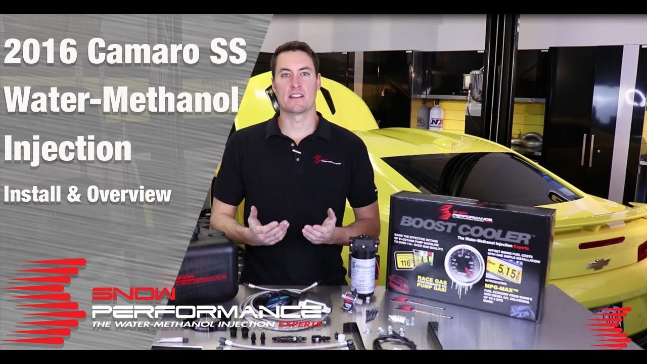 Snow Performance Stage 3 Boost Cooler Water-Methanol Kit Install/Review (2016 Camaro SS)