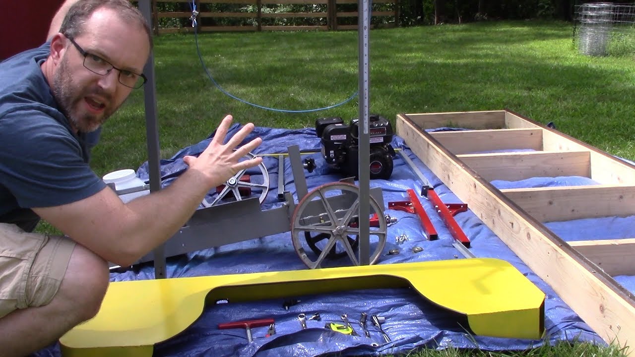 Homemade Sawmill - Full Overview plus Upgrades and Safety Features
