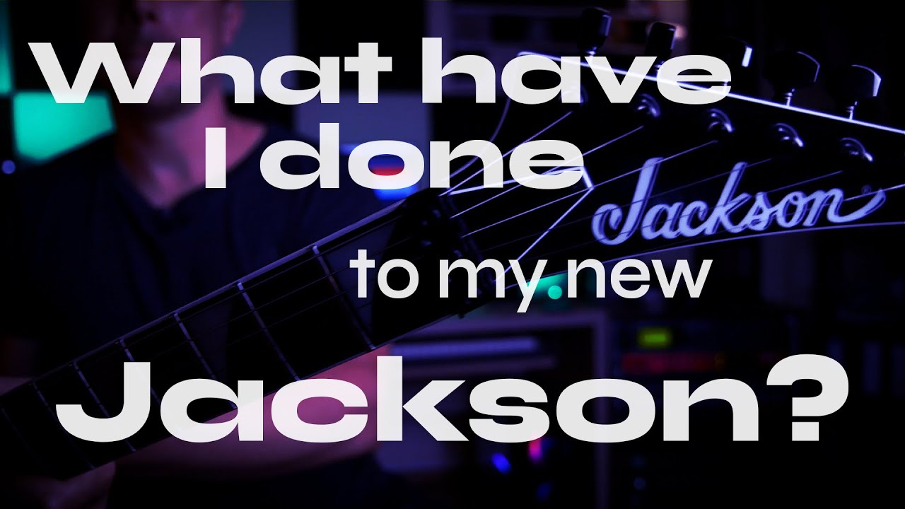 What have I done to my new Jackson SL2 Soloist? | Unboxing and demo