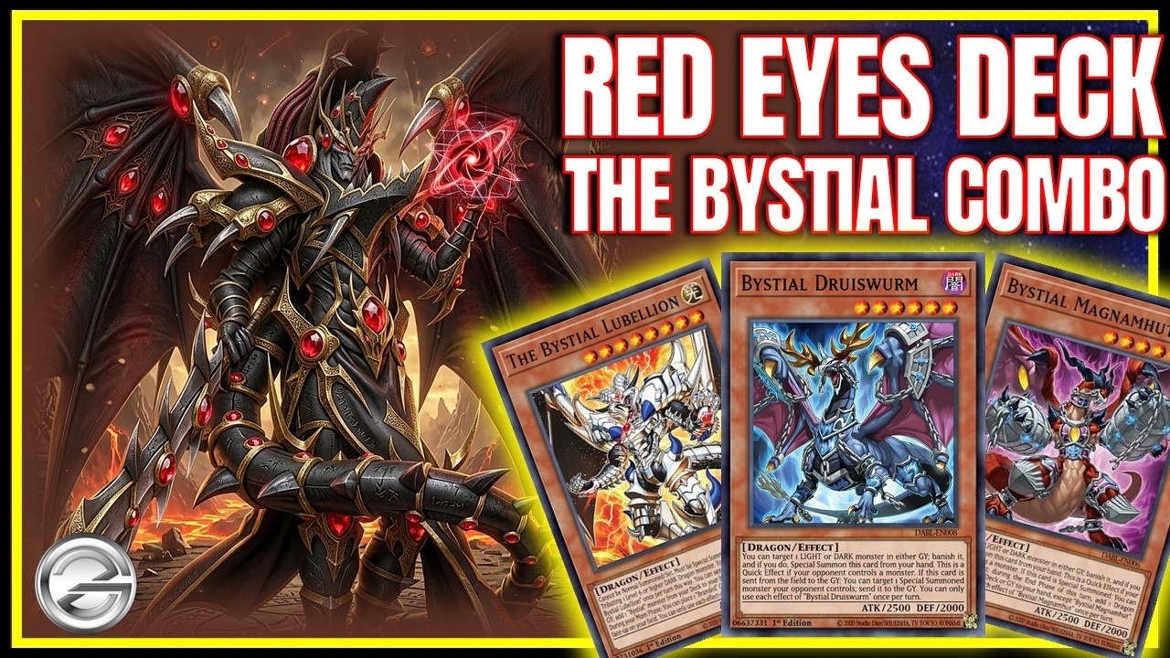 Red-Eyes Deck Gets a Huge Boost with the Bystial Combo!