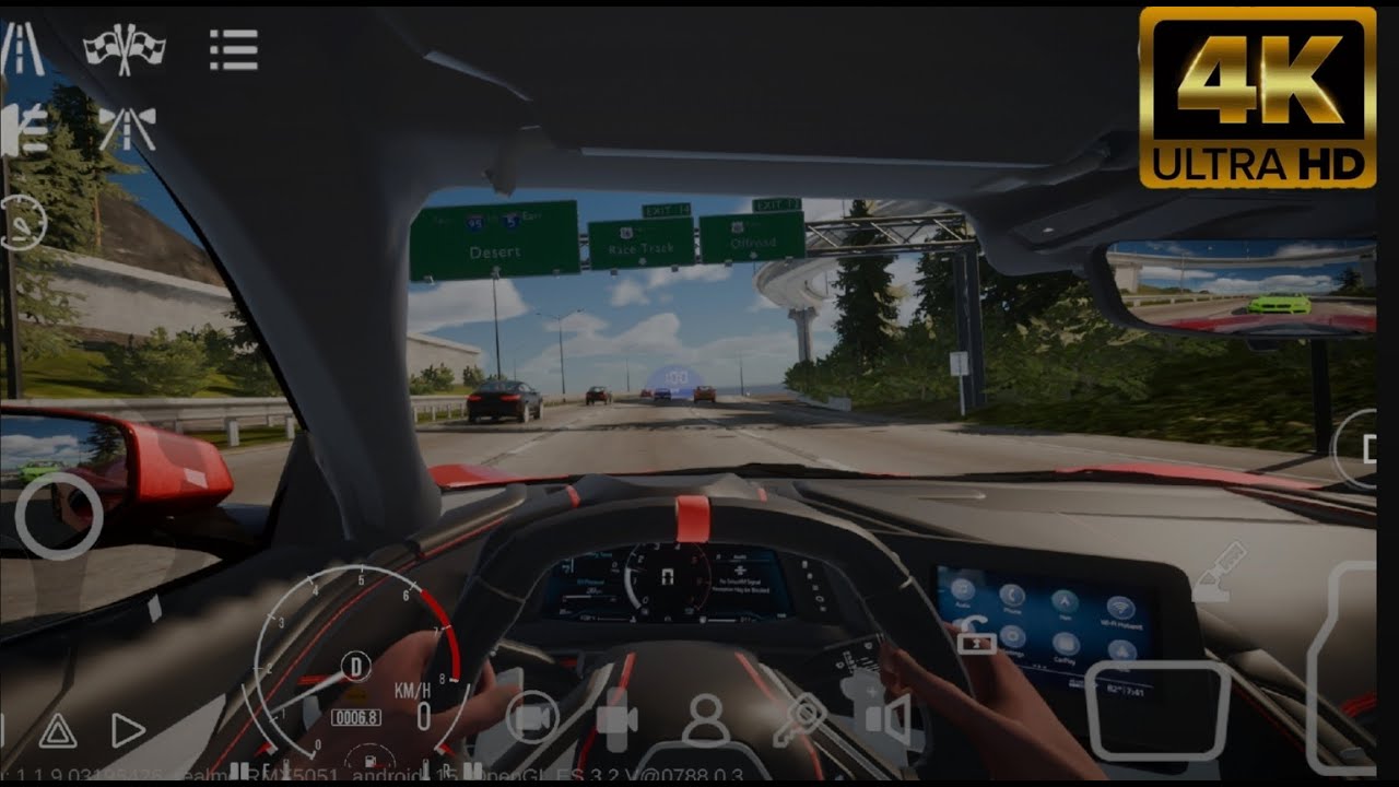 Car Parking Multiplayer 2 - Chevrolet Corvette C8 Luxurious 4K Gameplay 2025