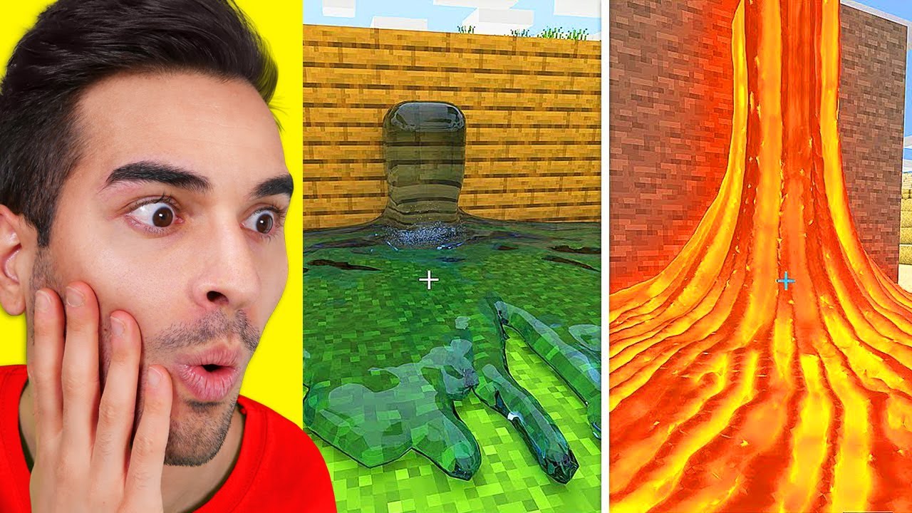 REAGISCO AI VIDEO REALISTICI DI MINECRAFT