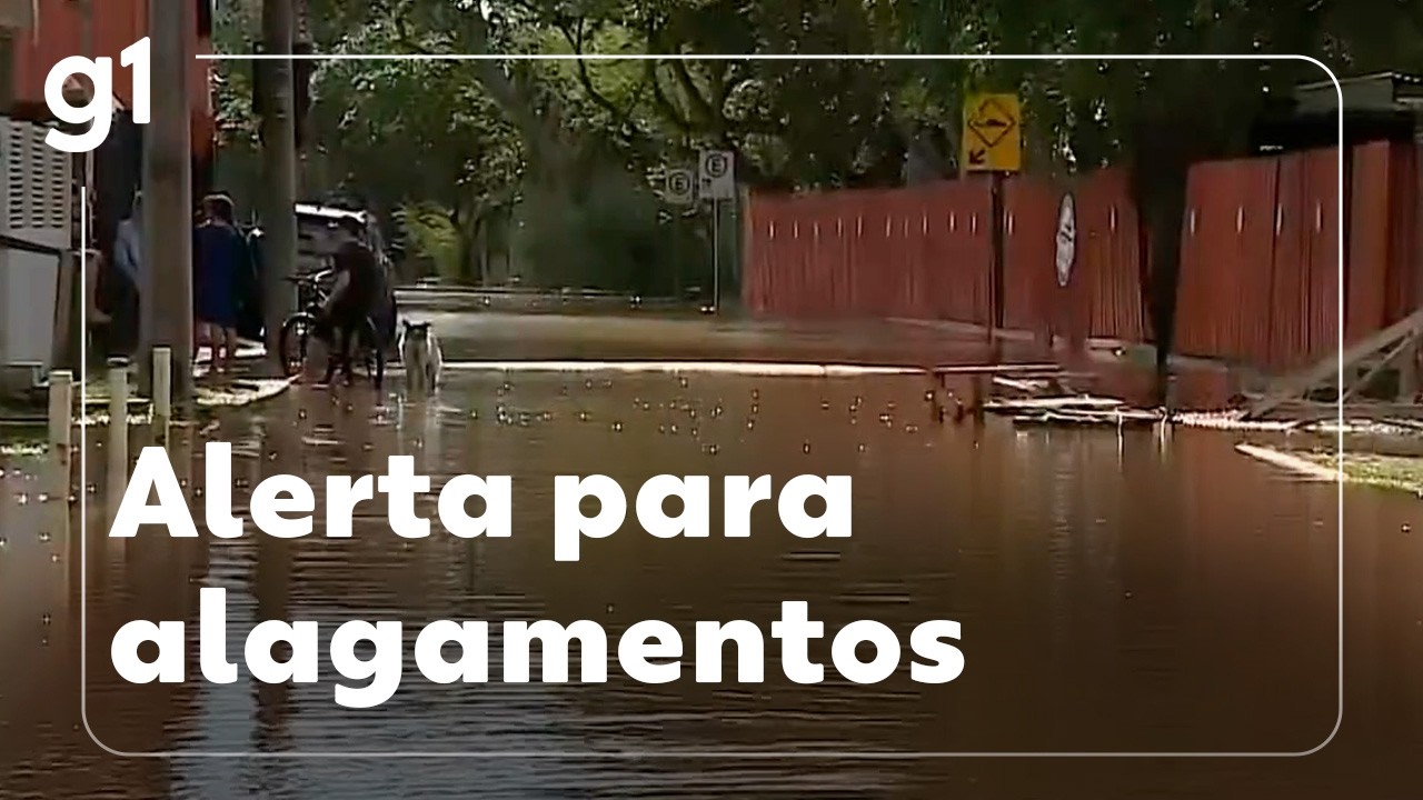 N&iacute;vel dos rios sobe no Rio Grande do Sul e deixa popula&ccedil;&atilde;o em alerta #g1