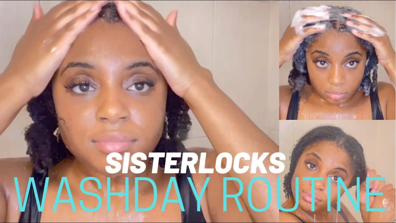 My Sisterlocks Washday + Style Routine