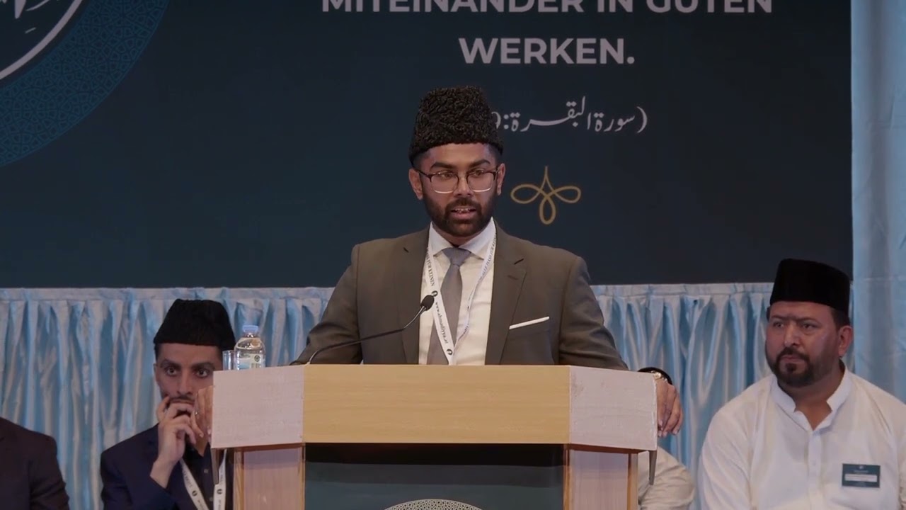 Jalsa Salana Österreich 2025 Rede Herr Usman Ahmad Cheema Sahib Theologe der AMJ Deutschland