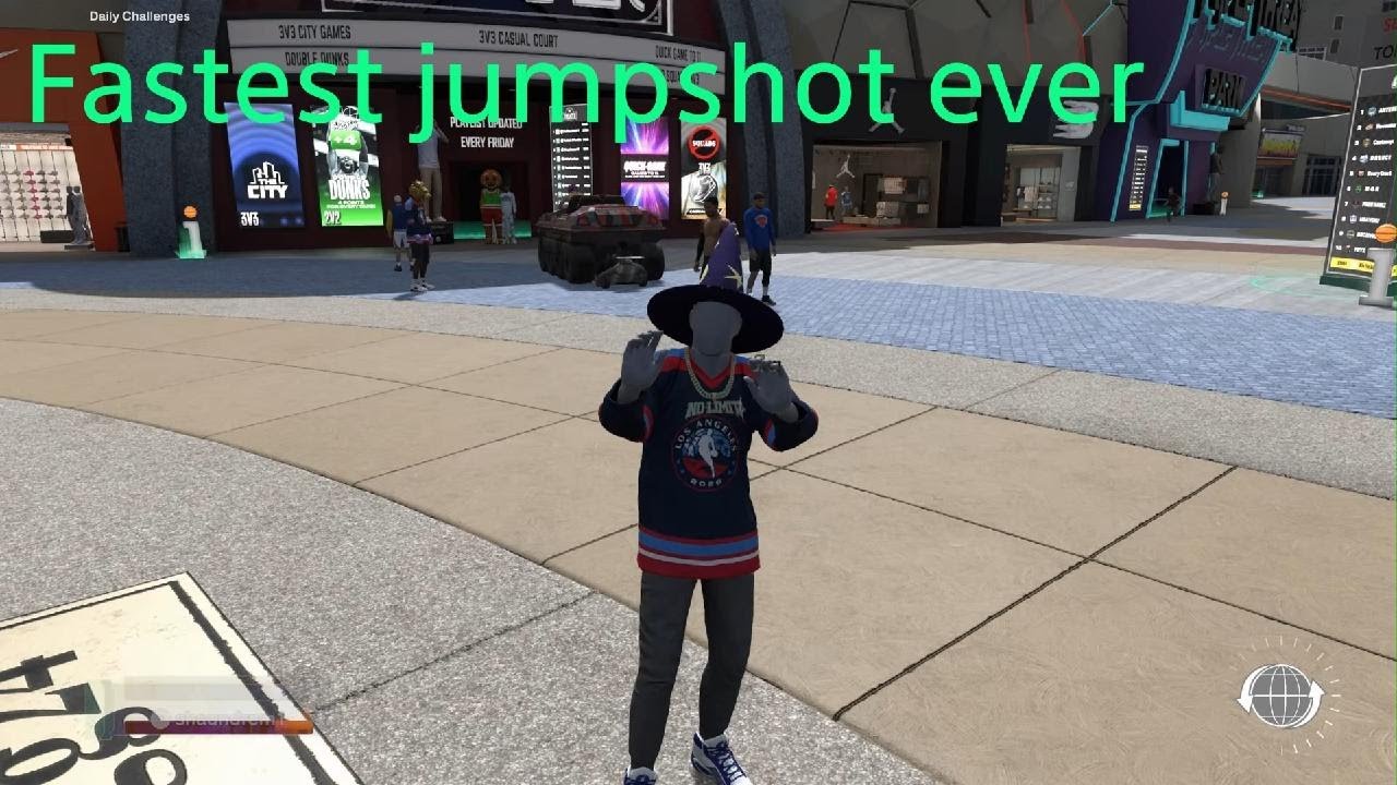 Fastest jump shot ever